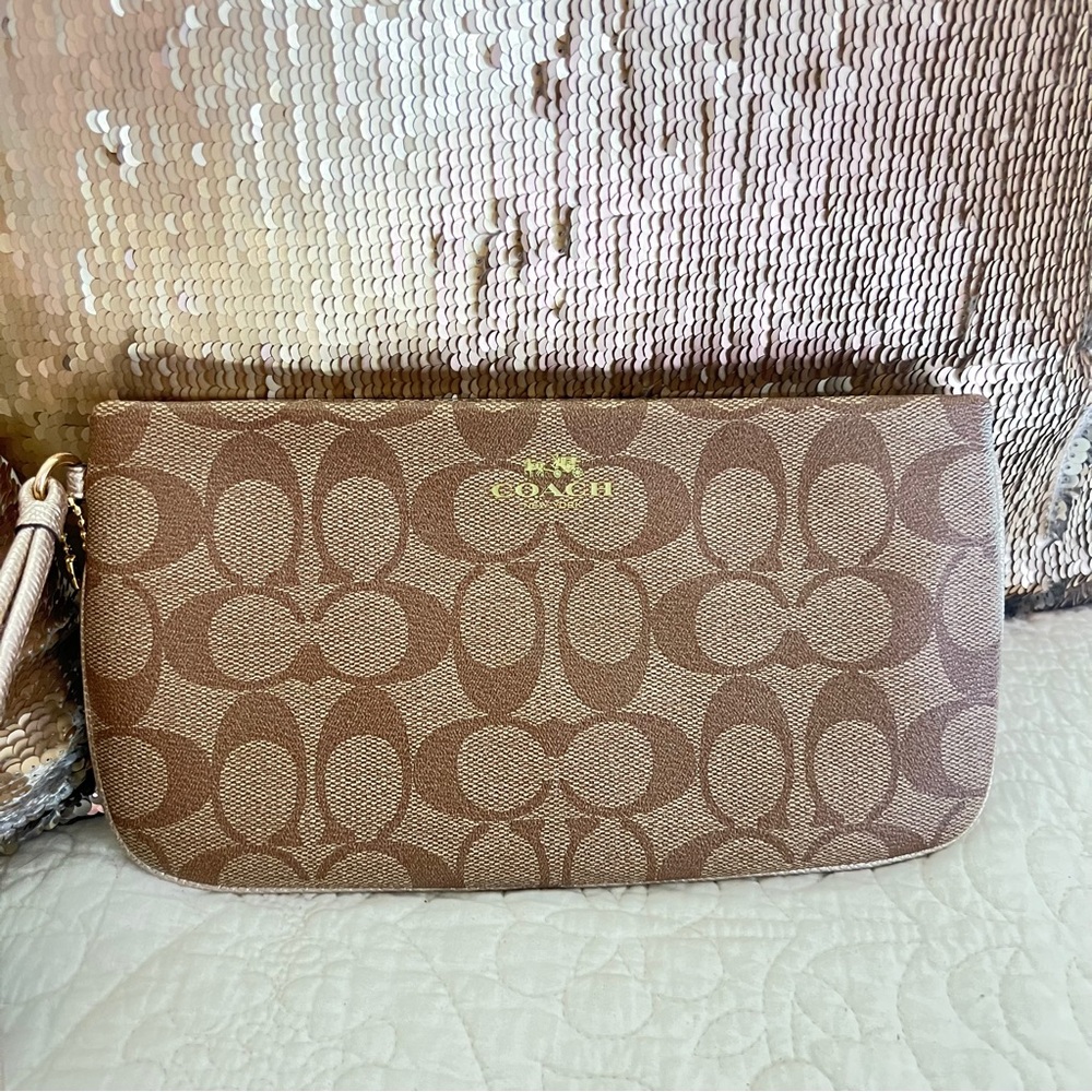 Big coated wristlet